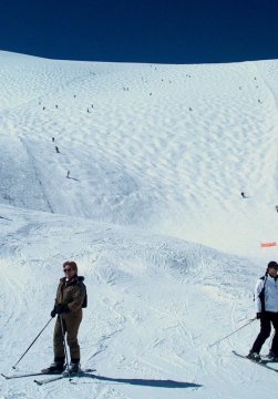 Gleccser-pálya alsó szakasza