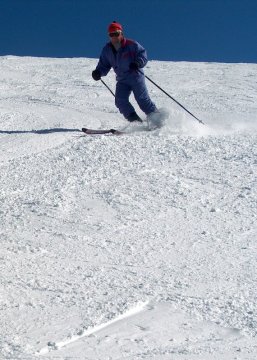 Reggel még kivállóan "porzanak" a pályák