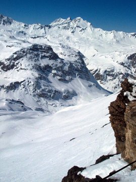 Fresse-hágóból Val Claret irányába