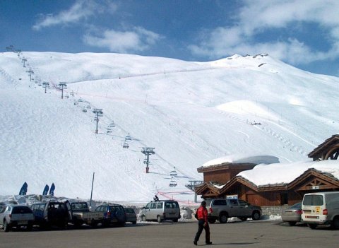 A központi parkoló