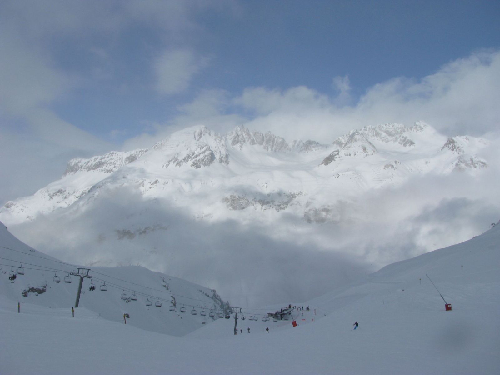 Val d'Isére 3000 méter fölött