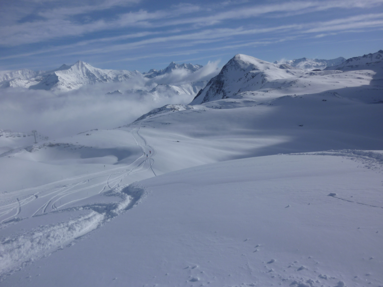 A fekete pramecou (Tignes)
