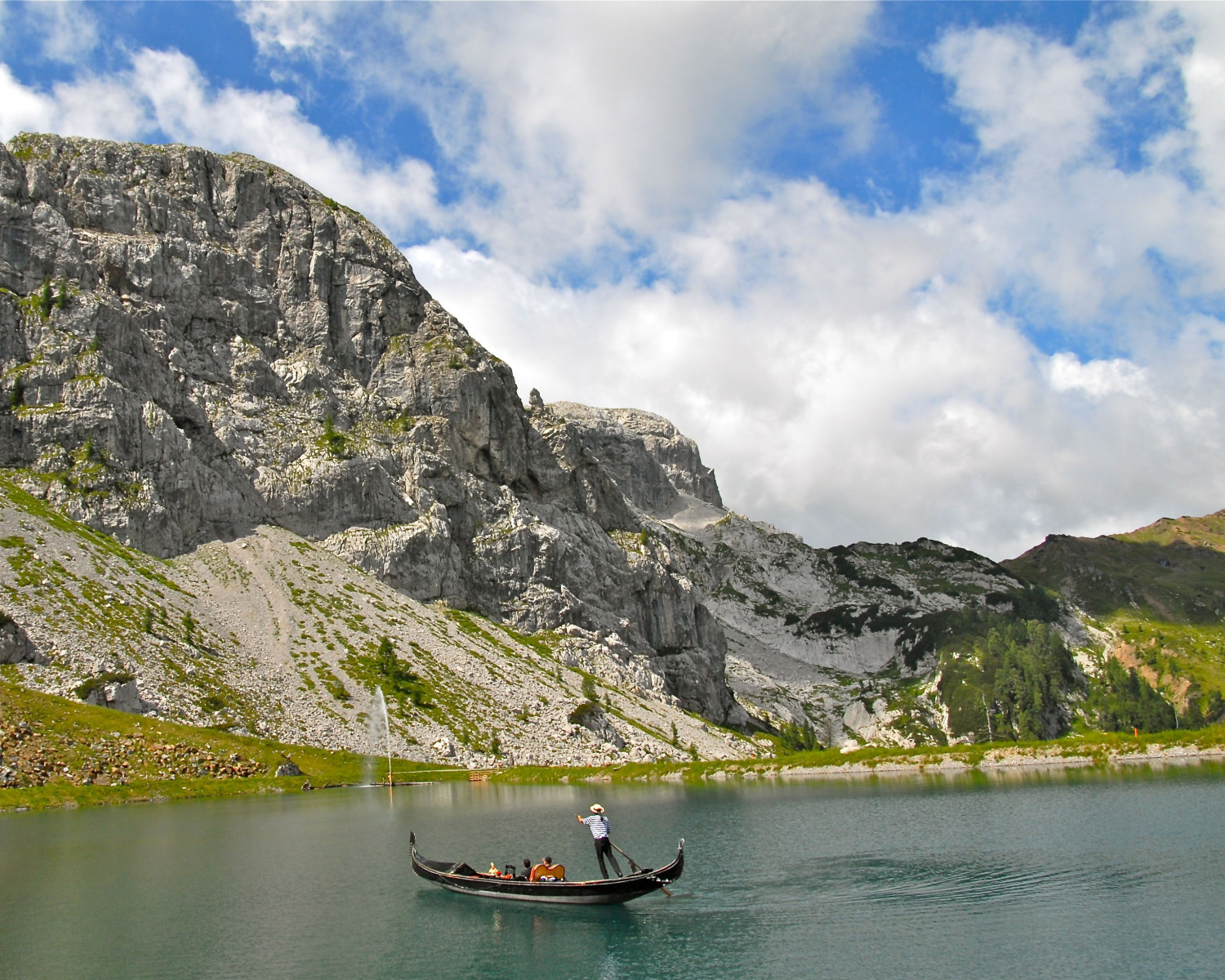 Velencei gondola az Alpokban, Nassfelden