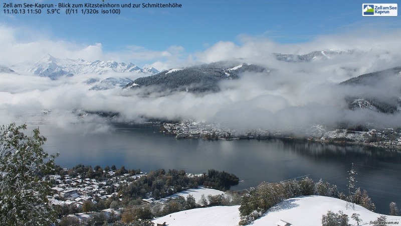Zell am See, Kaprun, kilátással a gleccserre