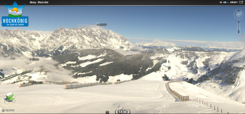 Hochkönig a távolban