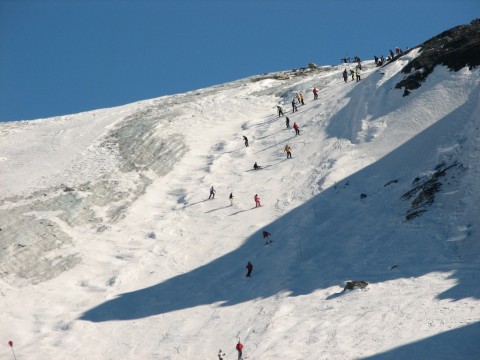 Val Thorens, gleccser