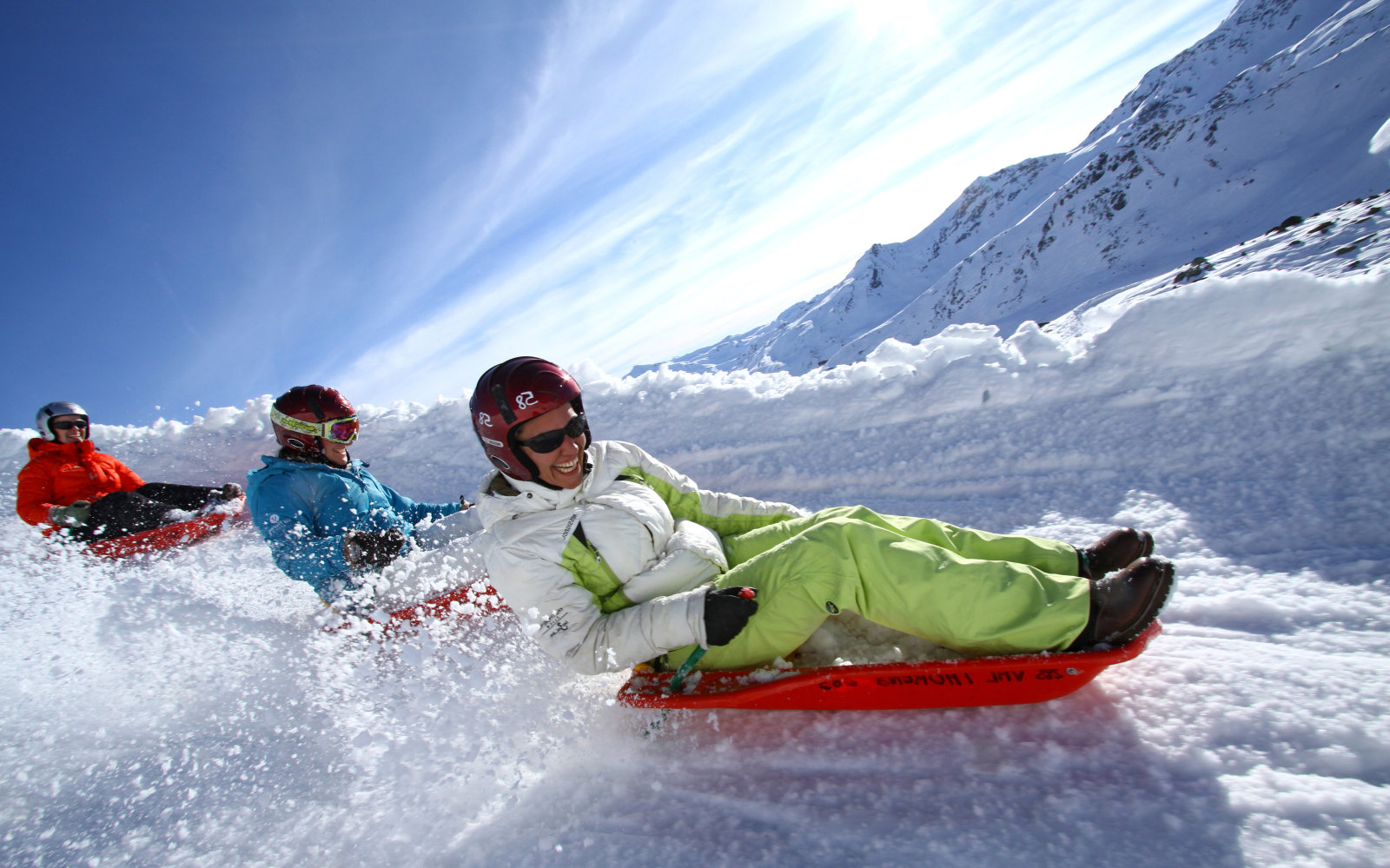 Szánkózás Val Thorensben - Fotó: Bruno Longo