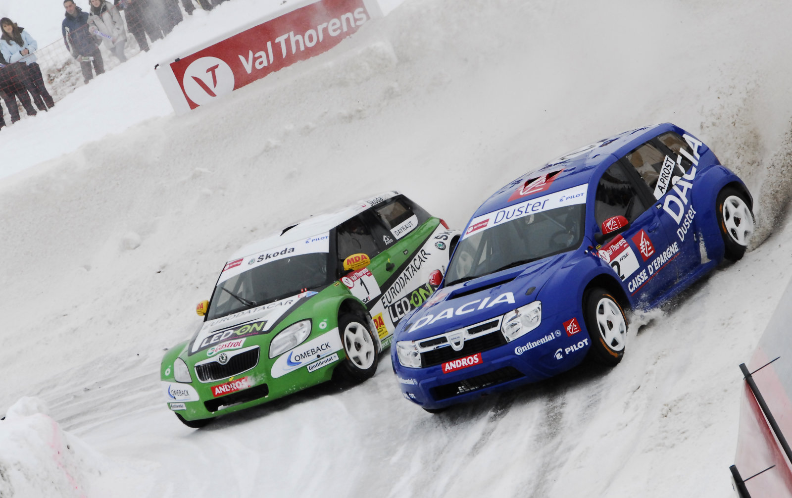 Trophee Andros autóverseny, Val Thorens - Fotó: J. Clatot