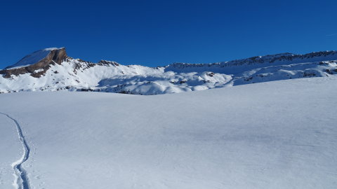 Középen már látszik a hágó ahova tervezek menni