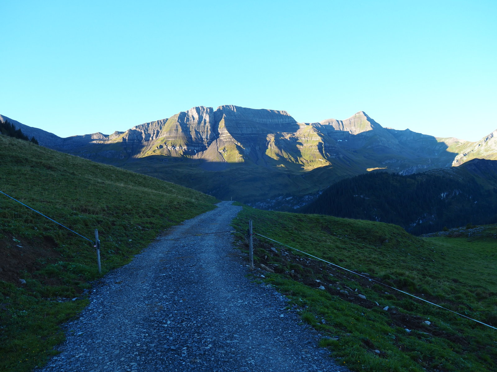 A gerincig terveztem menni