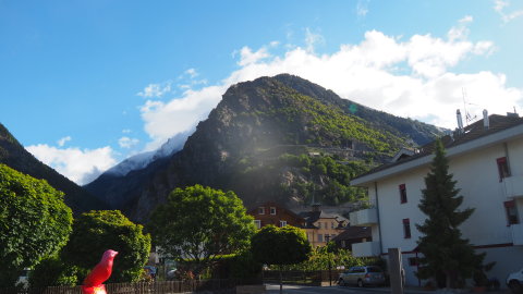 Eső után Gampelben