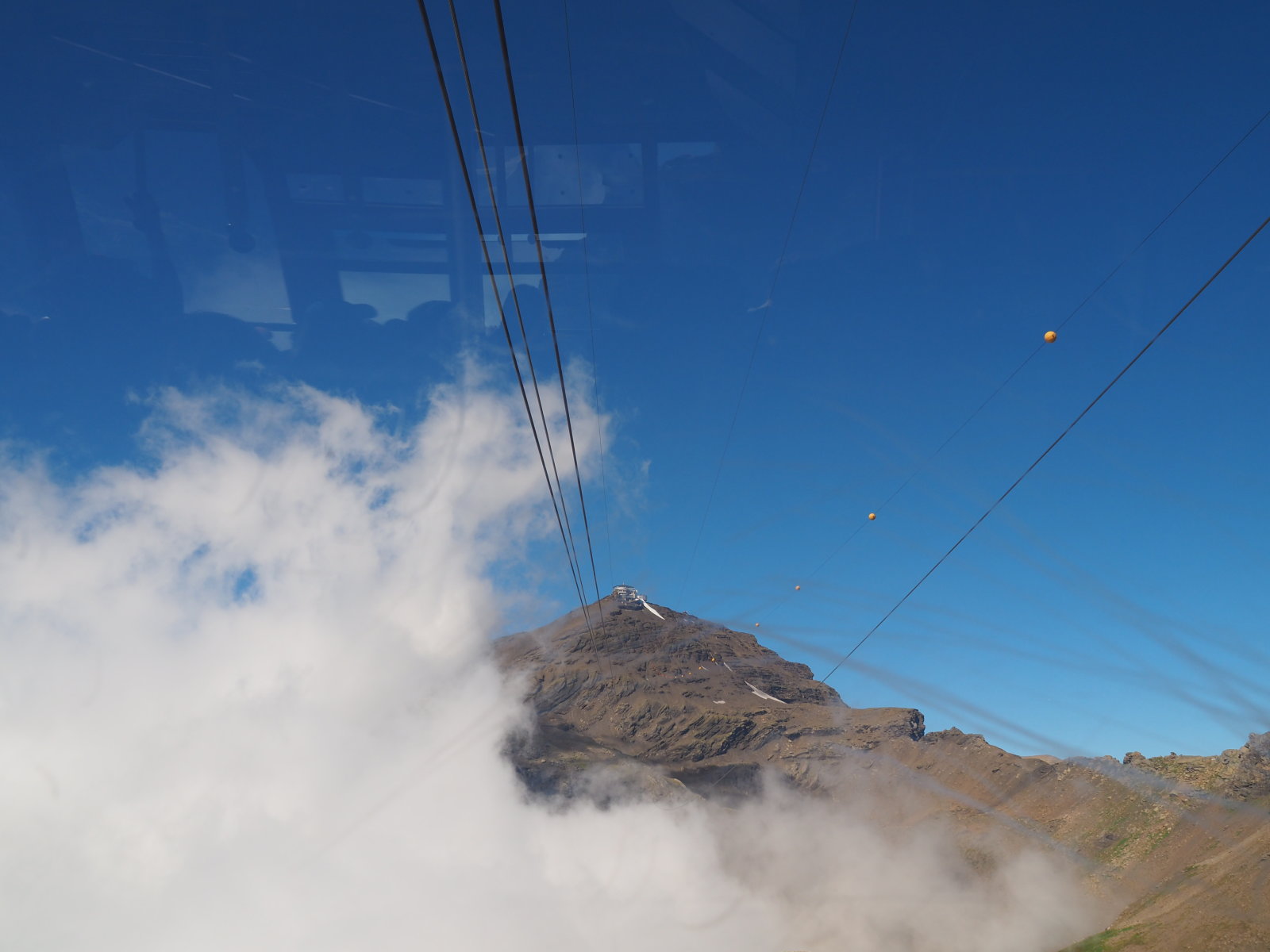 Schilthorn a felvonoból