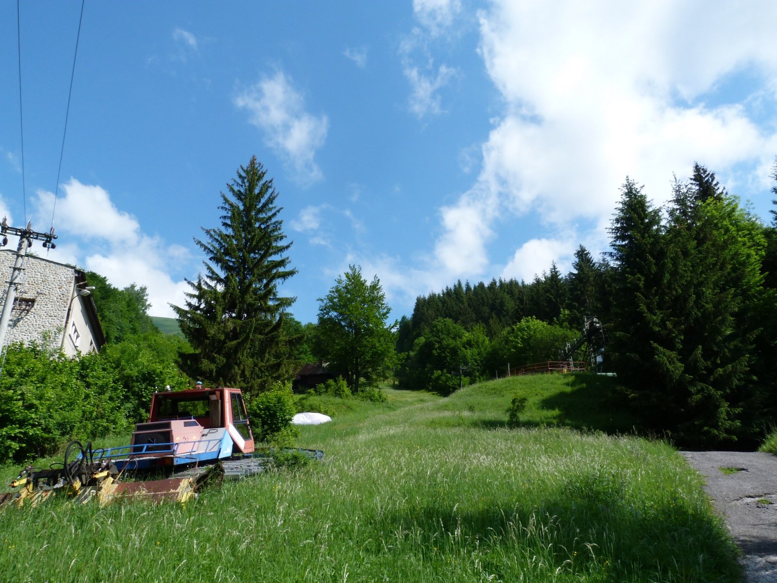 Sípálya alsó része