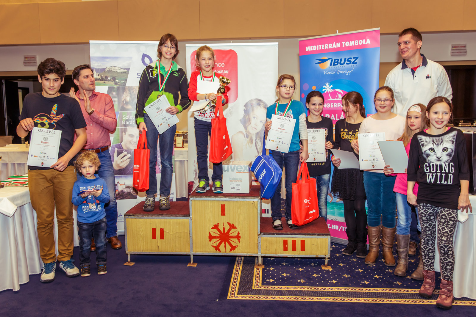 A legifjabb versenyzők