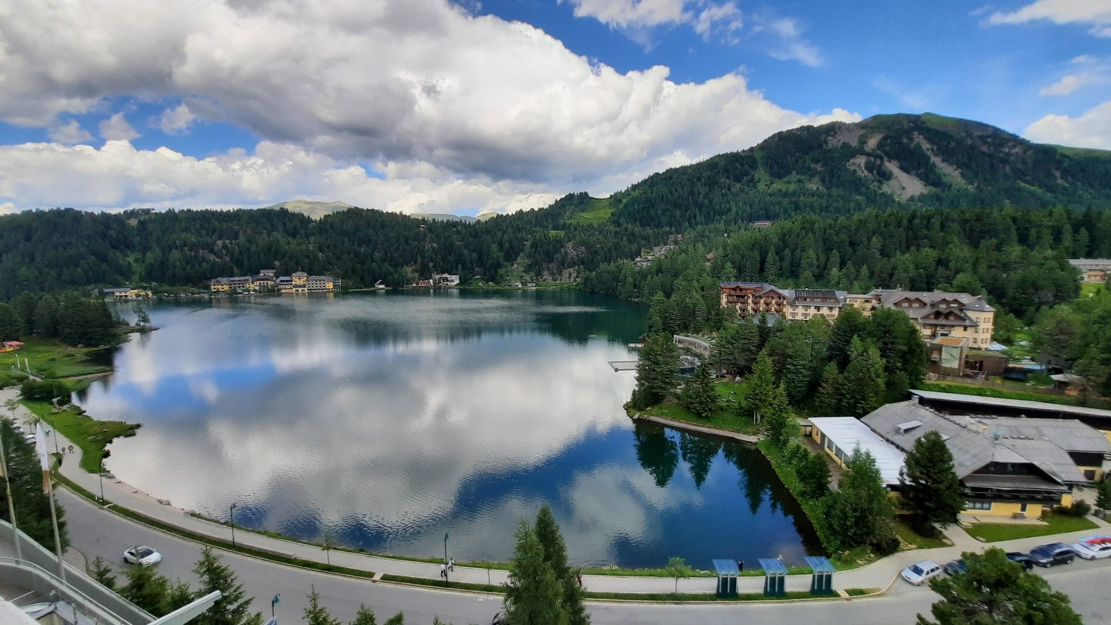 Turracher See - kilátás a Panorama Hotel szobájából