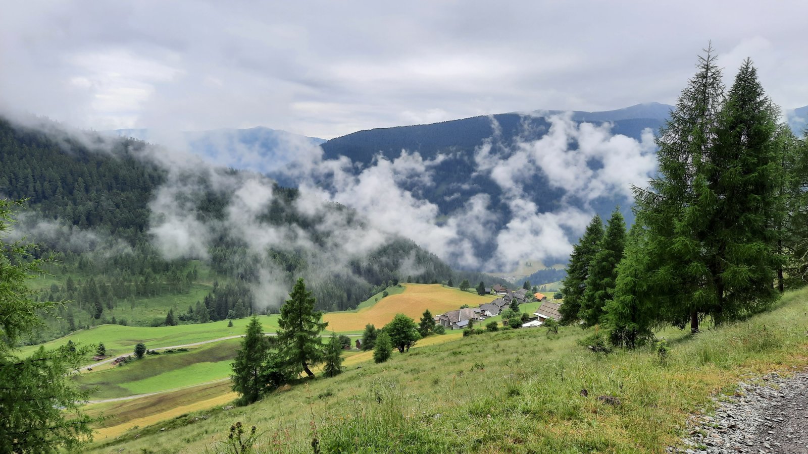 Reggeli kerékpártúránk jutalma volt ez a látvány 