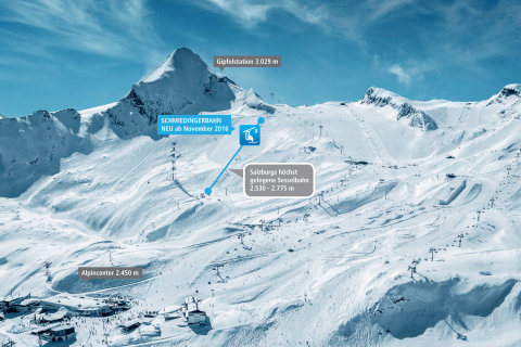 A tartomány legmagasabban üzemelő nyolcülésese lesz a kapruni - Fotó: Lifttársaság