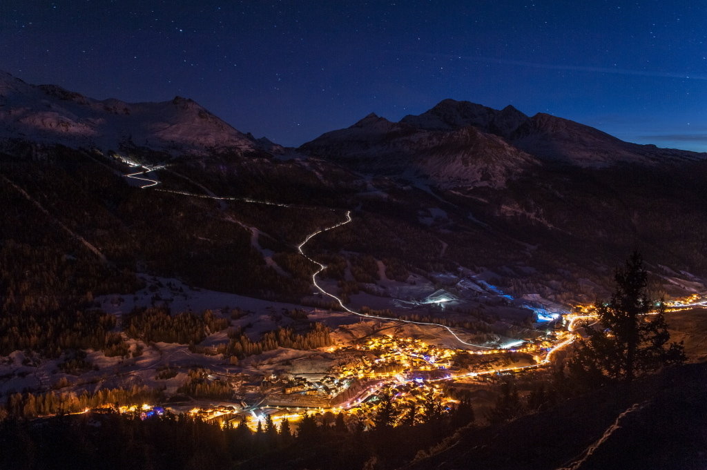 Val Cenis esti fényben