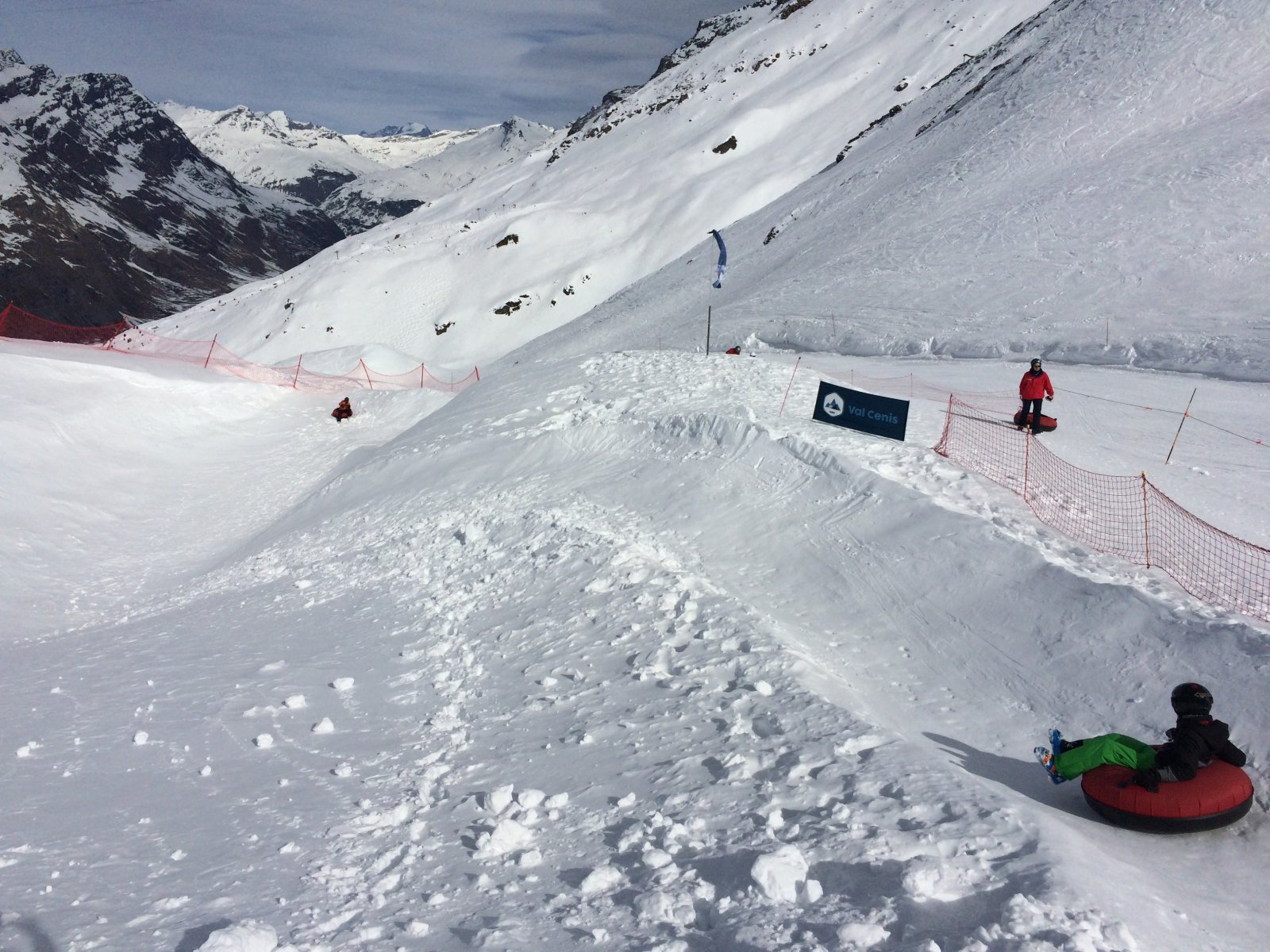 Snowtubing pálya Val Cenis
