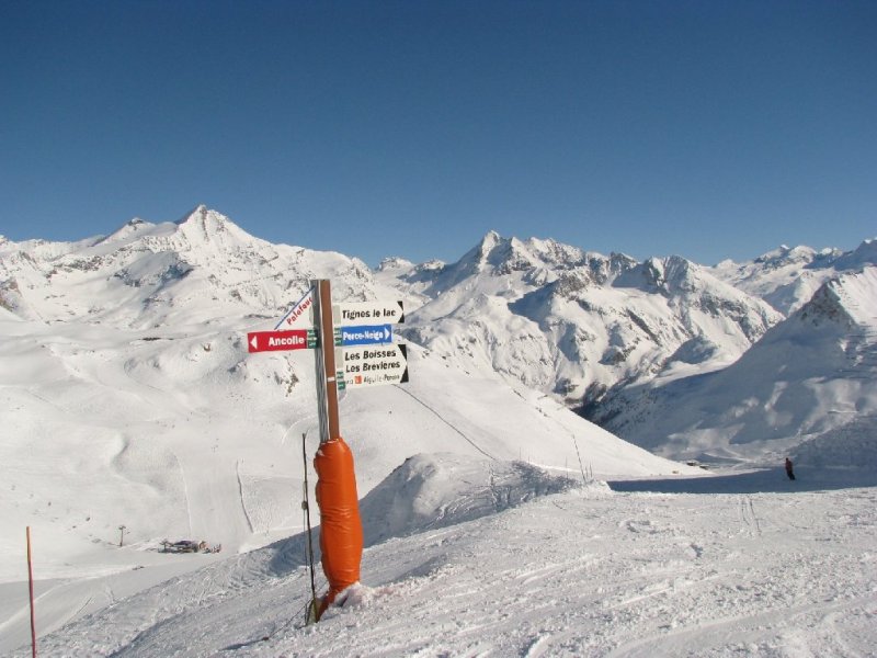 A Grand Huit ülős lift teteje