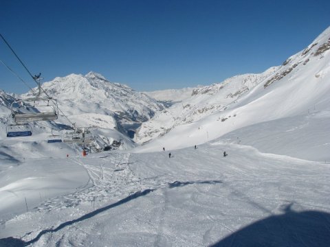 A Glacier Express nevű ülős felvonó