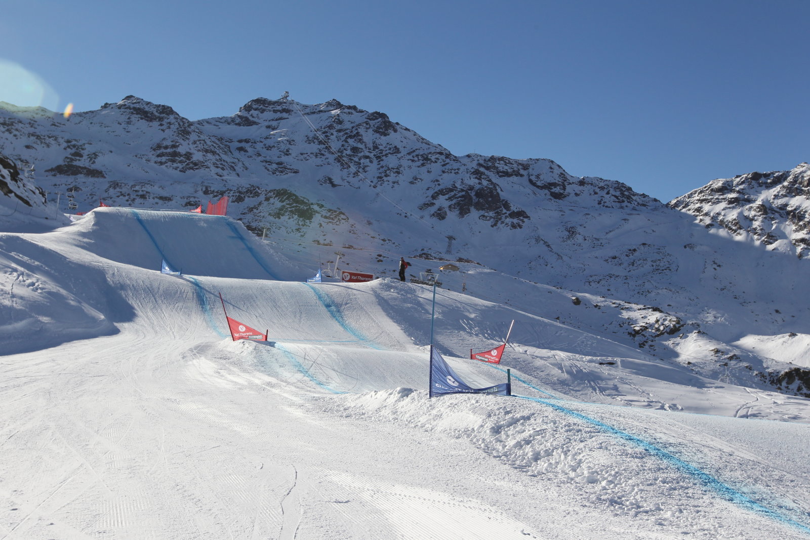Síkrossz pálya Val Thorens-ben