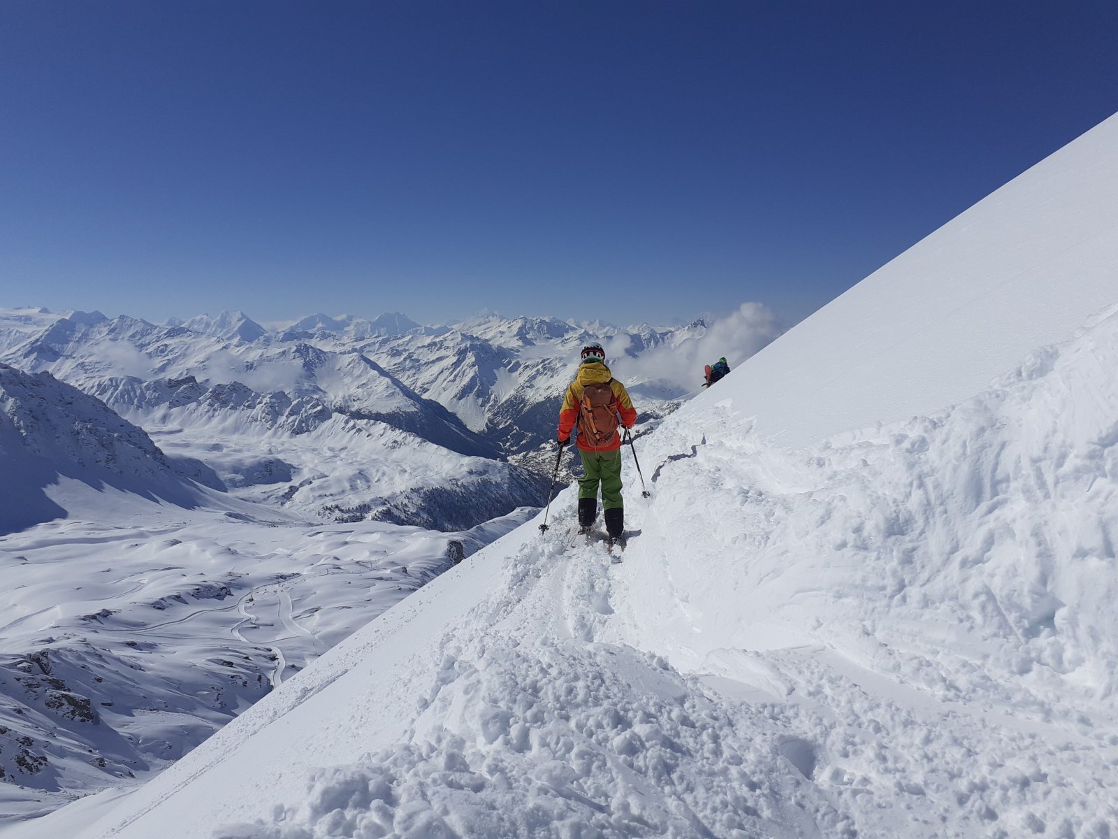 St. Luc, 3000 m fölött, út a semmibe
