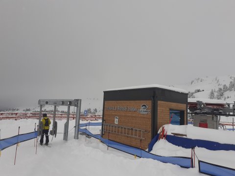 Chandolin - végre egy ülős lift