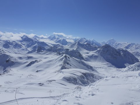 St. Luc, 3000 m fölött