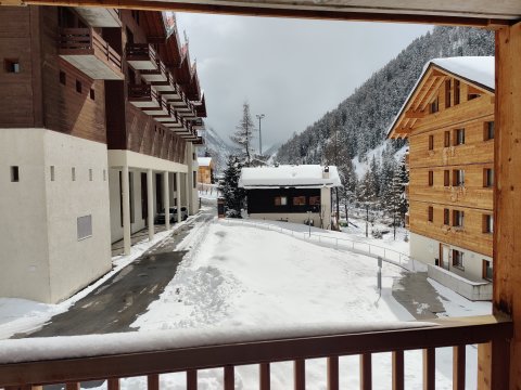 Zinal, kilátás a szállásról