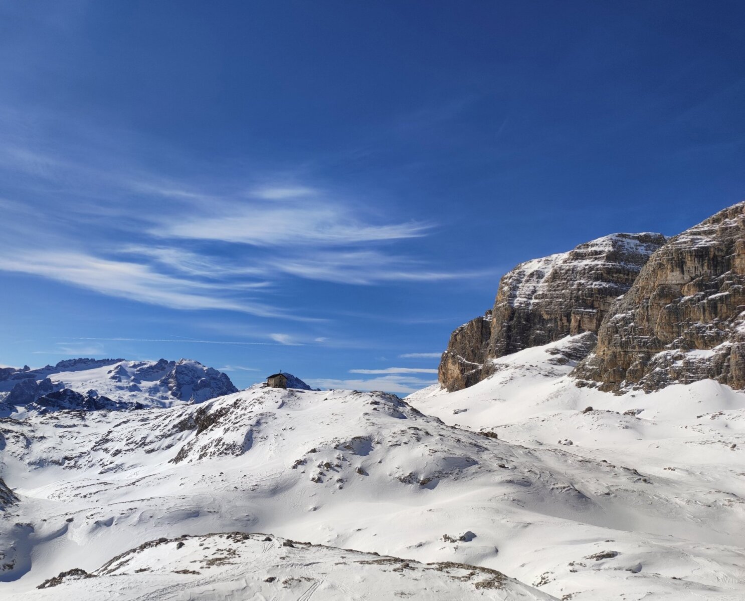 Kilátás a Vallon felvonó tetejétől