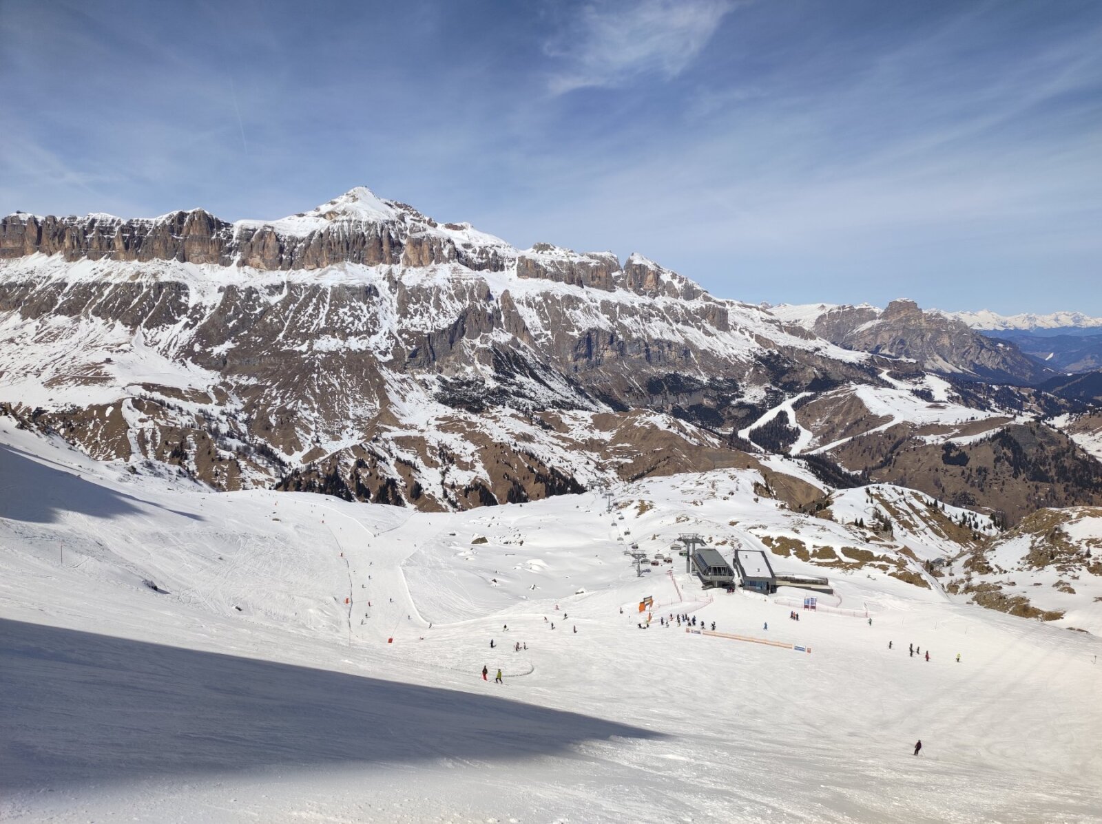 Kilátás a Porta Vescovo gerincéről