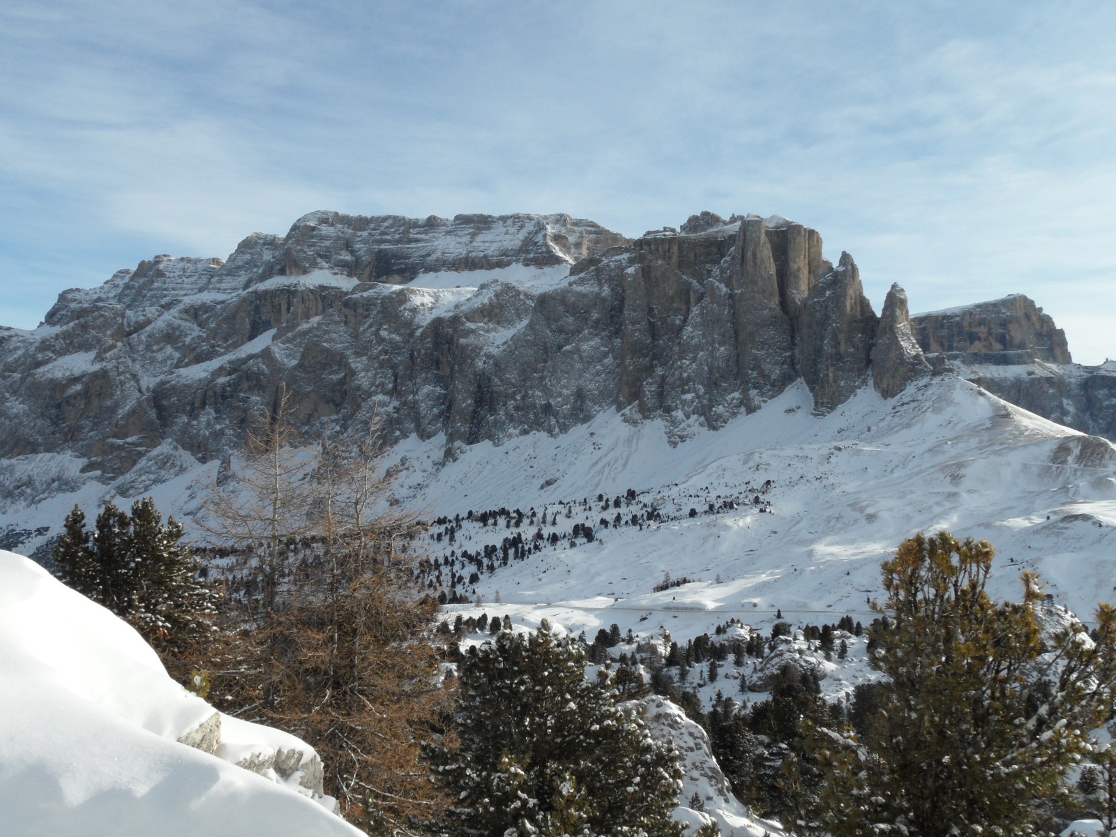Sella Ronda - Sella Gruppe a Passo Selláról