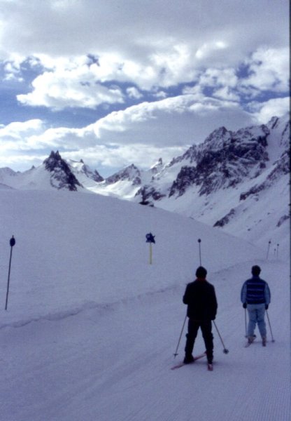 Elól a Noire, hátúl a Meije