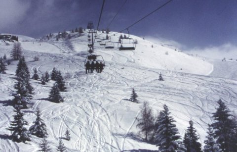 Roi lift felső része, ahonnan már hazasízhettünk lakhelyünkhöz