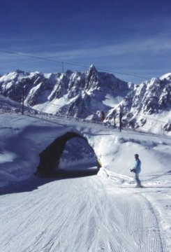 La Meije csúcstömbje