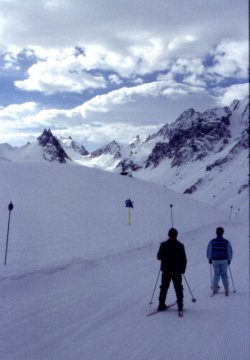 Elól a Noire, hátúl a Meije