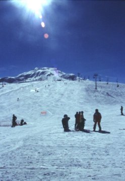 Setaz gerinc felső szakasza