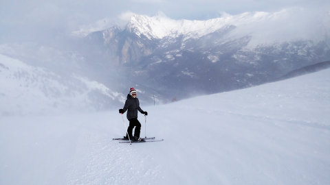 70 km/h-s szélvihar és hóesés