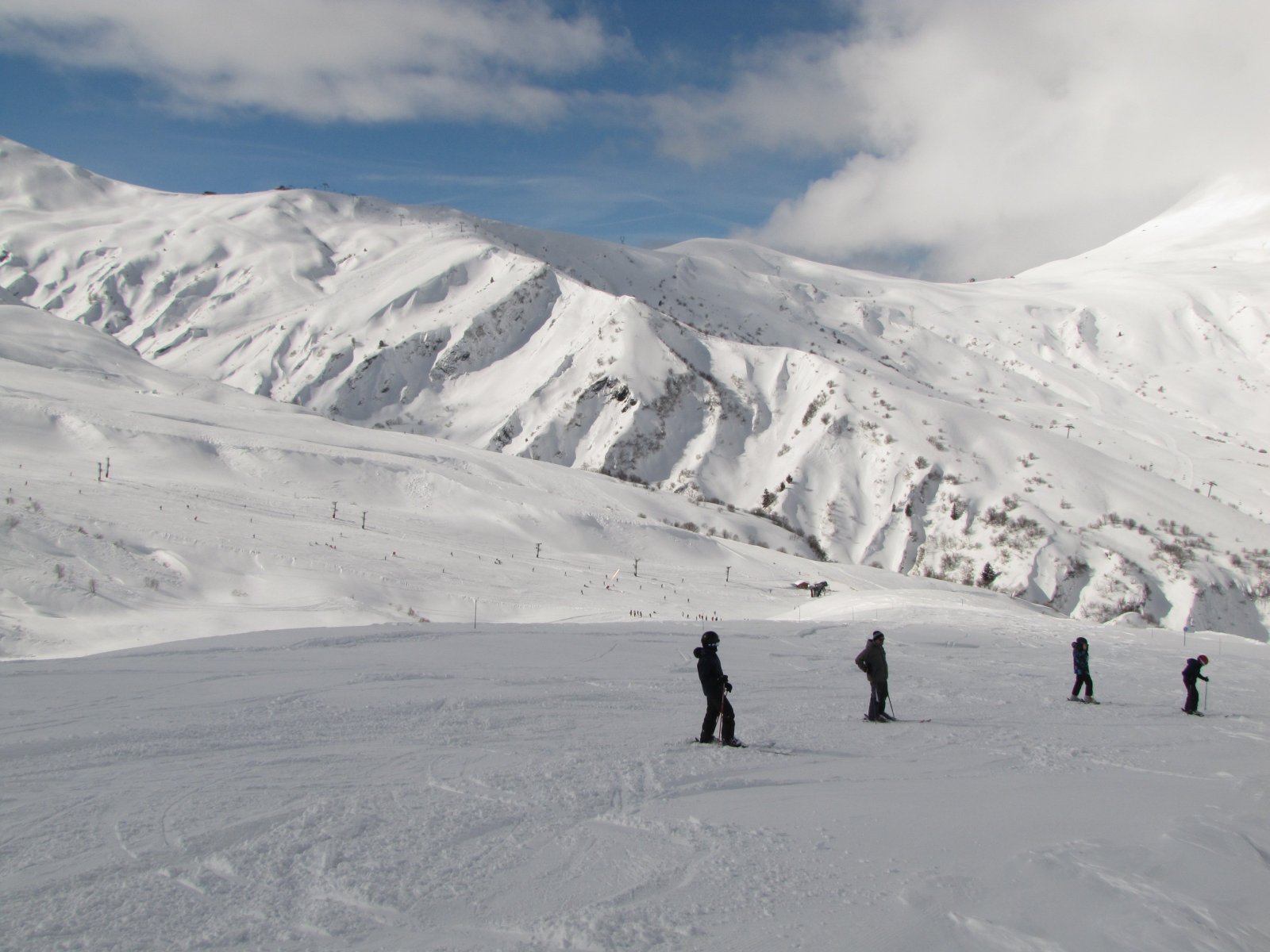 Kis csapatunk a pályán