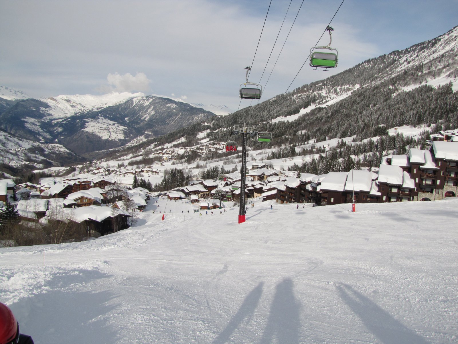 Az Altispace felvonó alatti pálya