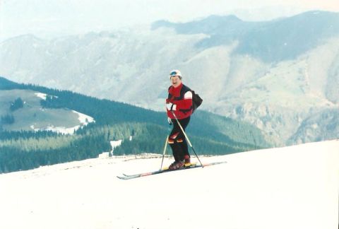 Tavaszi sízés a Párengon a nyolcvanas évek elején_3.