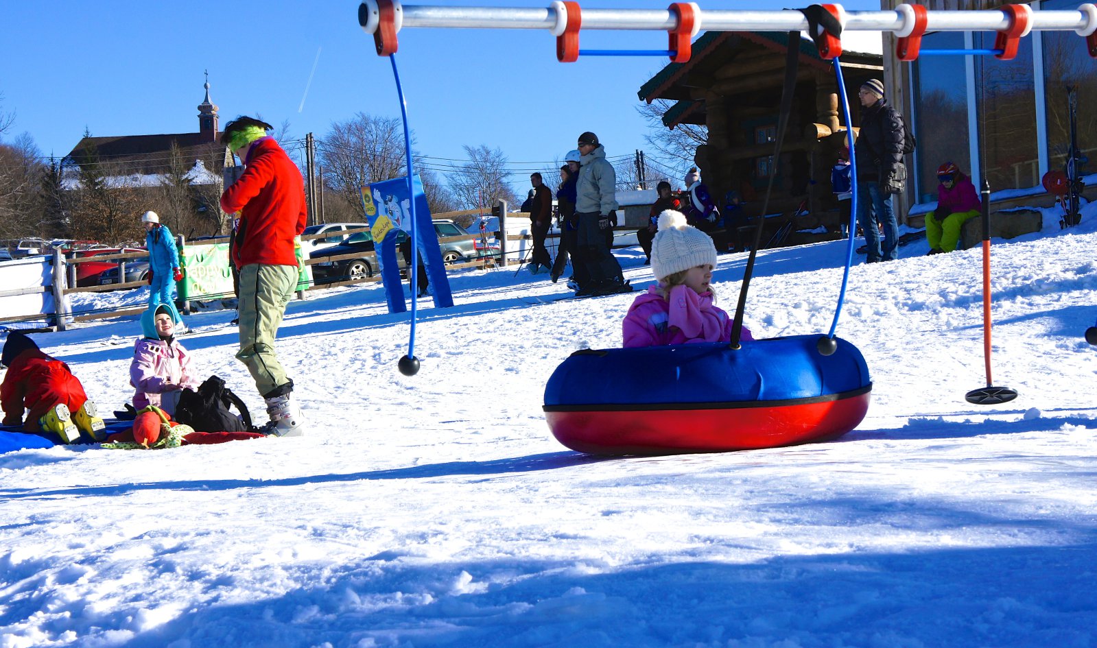 Hófánk - snowtubing