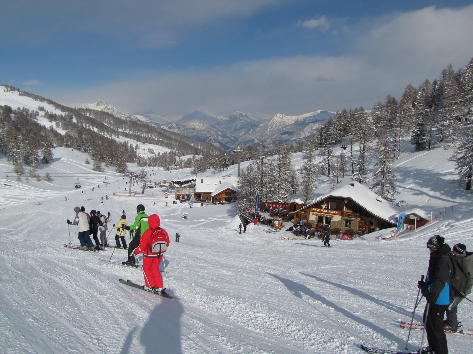 Risoul, Peyrefolle felvonó alja