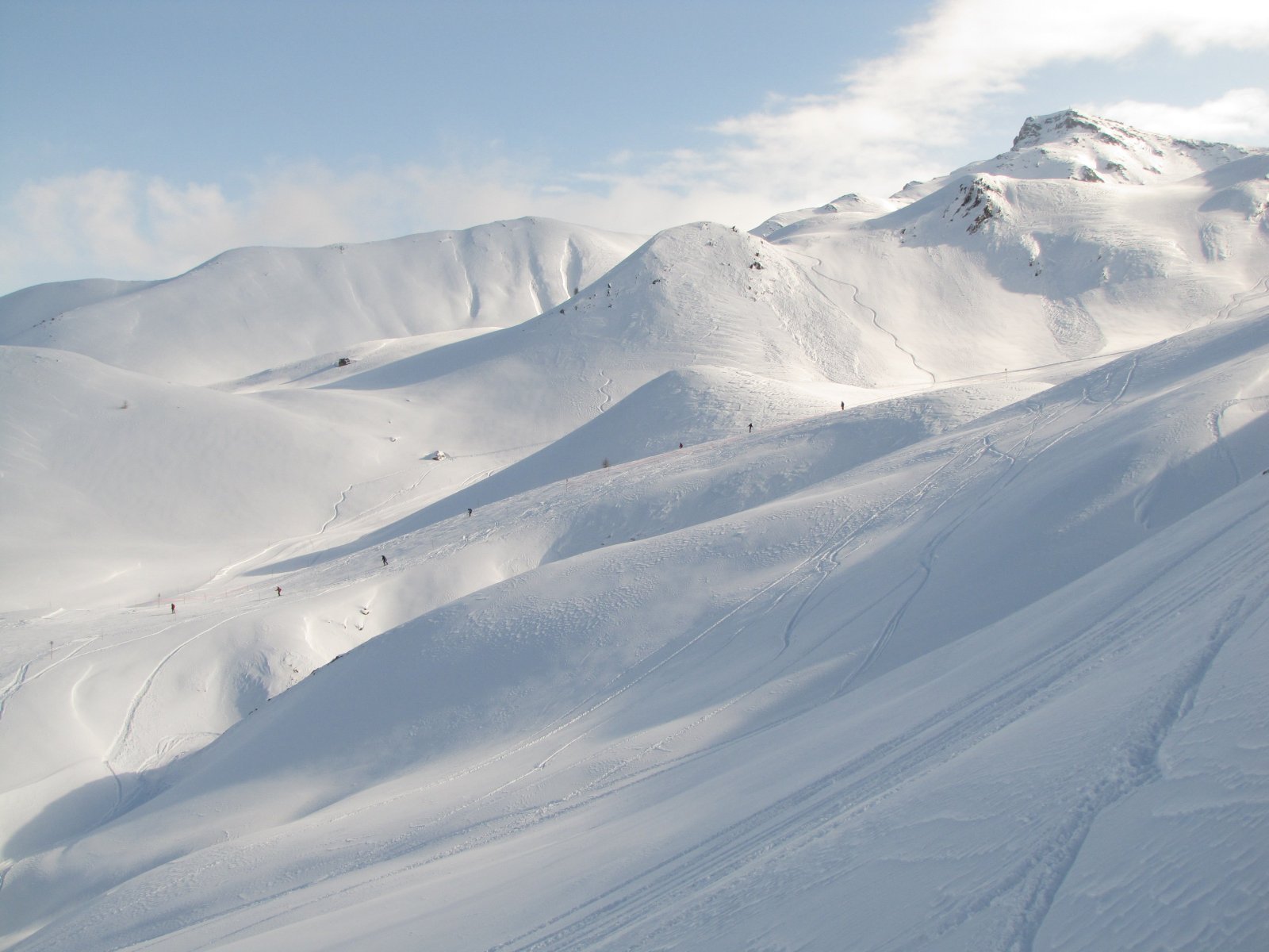 Kilátás a Clos Chardon felvonóból