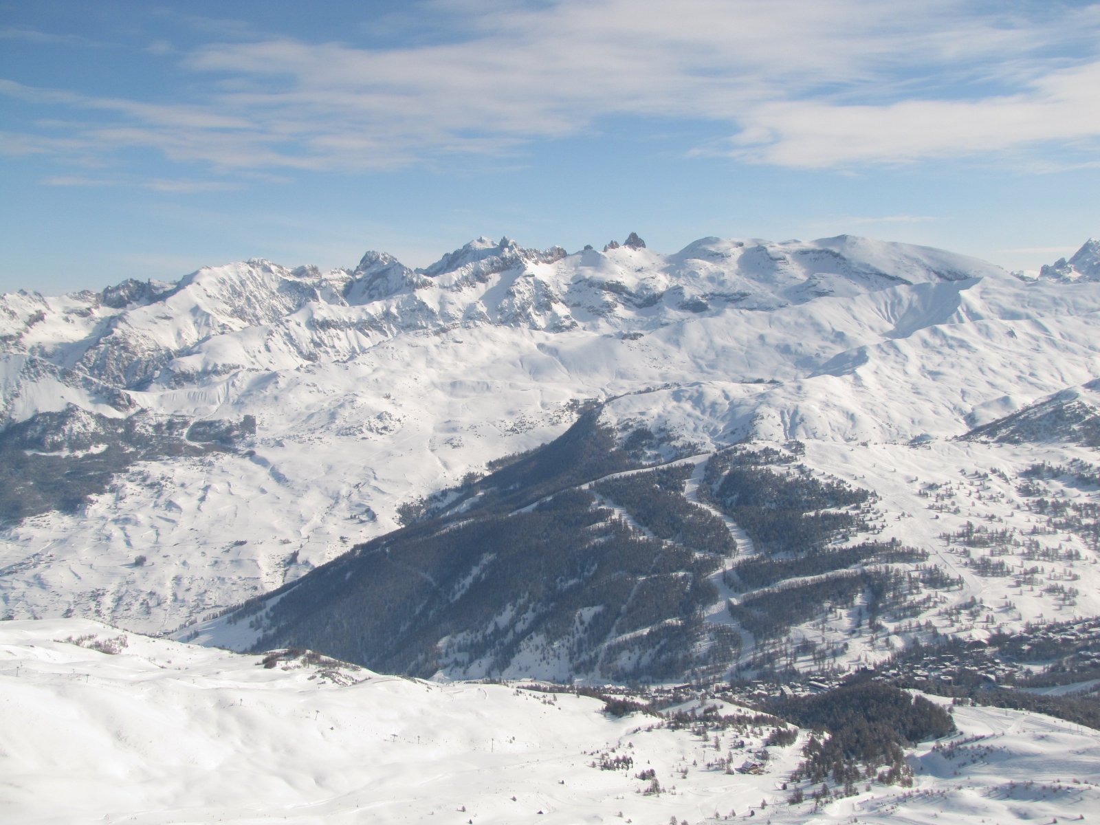 Kilátás a Pic de Chabrieres-ről