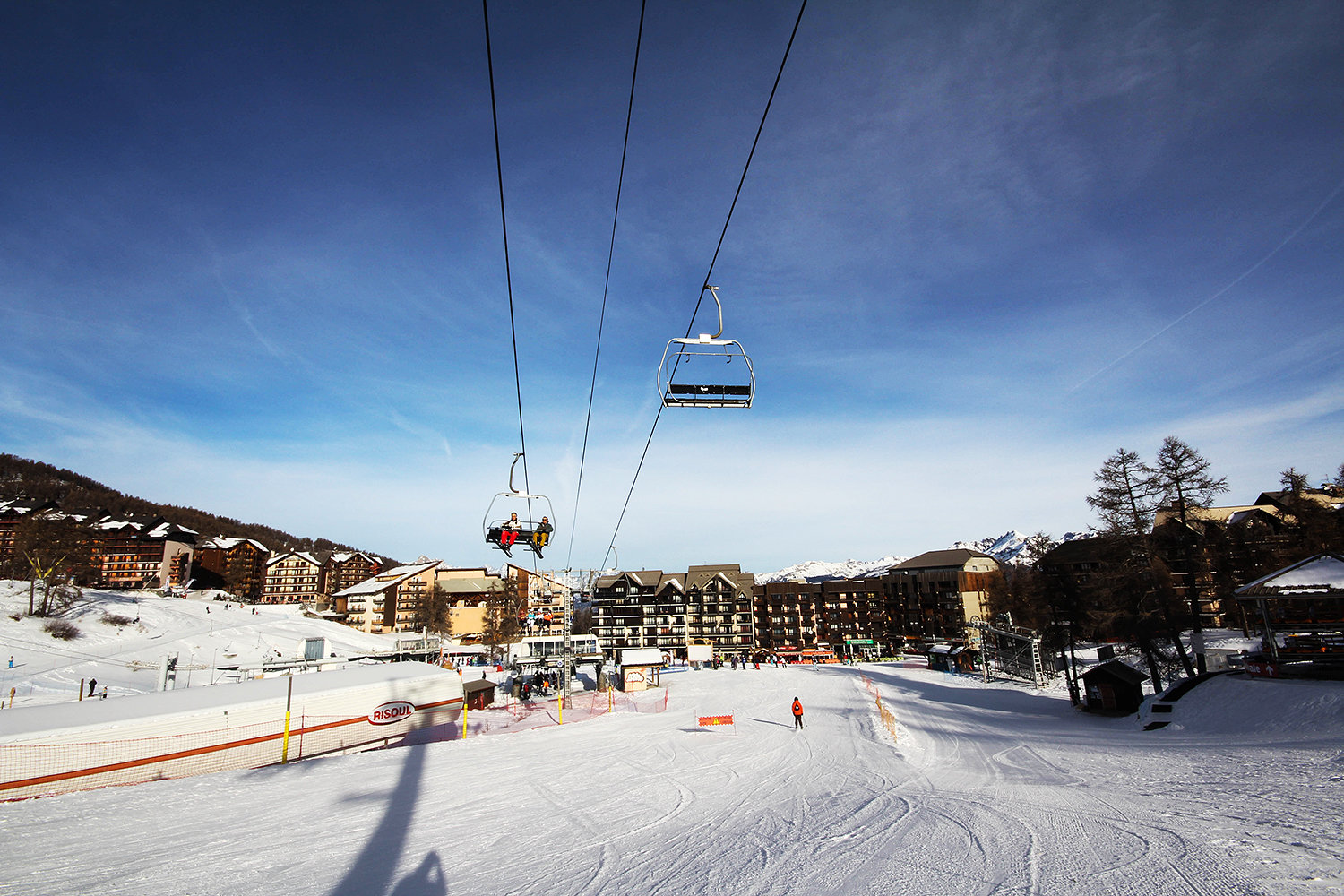 Risoul és a TS Melezet felvonó