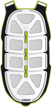 Scott Basic Line gerincvédő protektor  Gerincvédő. Műanyag hátsó platni, szellőző lyukakkal.