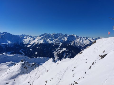 Kilátás az Attelas csúcsról