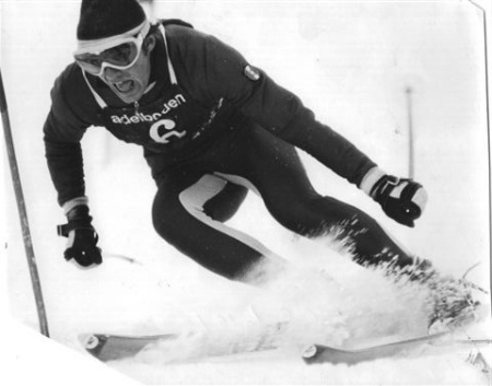 1968 január, Adelboden, CH: Jean-Claude Killy (FR), óriás műlesiklás I. hely - Kattints a képre a nagyításhoz